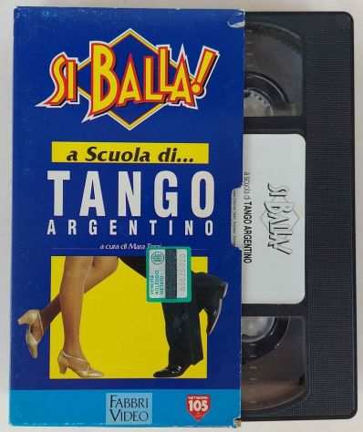 VHSSI BALLA a scuola di TANGO ARGENTINO a cura di Mara Terzi Ed.Fabbri Video,