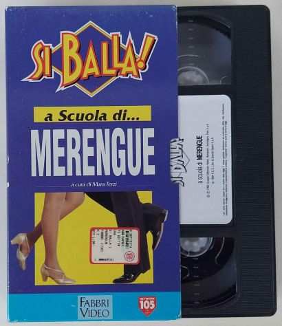 VHSSI BALLA a scuola di...MERENGUE a cura di Mara Terzi Ed. Fabbri Video, 1994