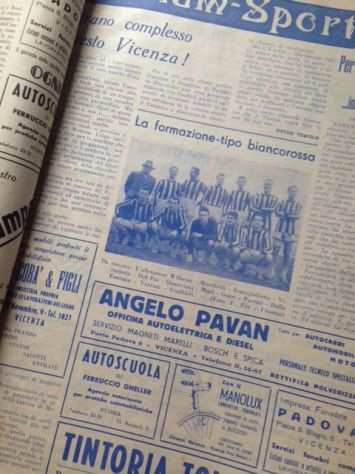 Vicenza, calcio e non solo, Reclam Sport 195960
