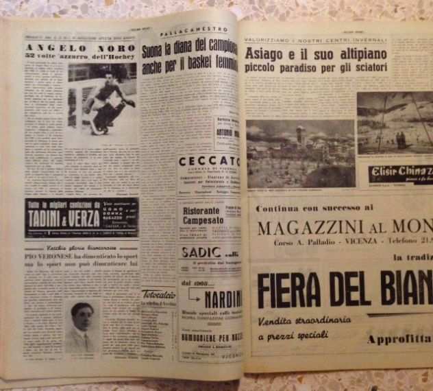 Vicenza, calcio e non solo, Reclam Sport 195960