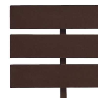 vidaXL Giroletto Marrone Scuro in Legno Massello di Pino 120x200 cmSKU283174