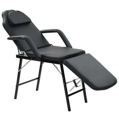 vidaXL Movable cosmetological chair, artificial leather, 185x78x76cm(SKU110041)