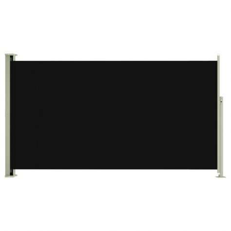 vidaXL Retractable side yard partition, black, 170x300cm(SKU317936)