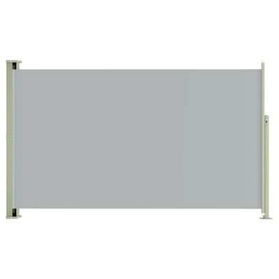 vidaXL Retractable side yard partition, grey, 180x300cm (SKU317936)