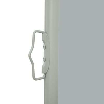 vidaXL Retractable side yard partition, grey, 180x300cm (SKU317936)