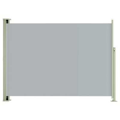 vidaXL Retractable side yard partition, grey, 220x300cm(SKU317936)
