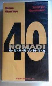 Video cassetta originale NOMADI 40 anno 2003