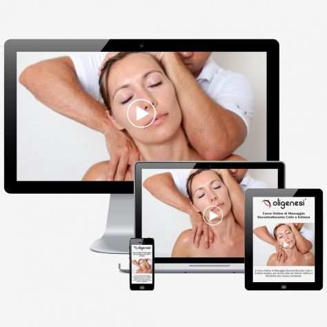Video Corso di Massaggio Online Decontratturante Collo e Schiena Oligenesi