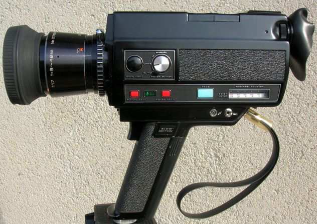 Videocamera COSINA 736 HI-Delux silent super 8 cartridge made in Japan