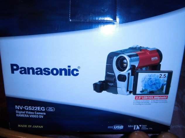 Videocamera digita mini DV Samsung-JVC-Canon-Panasonic-SONY nuova