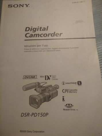 Videocamera professionale Sony PD 150