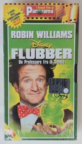 Videocassetta FLUBBER Un professore fra le nuvole Robin Williams nuovo blisterat