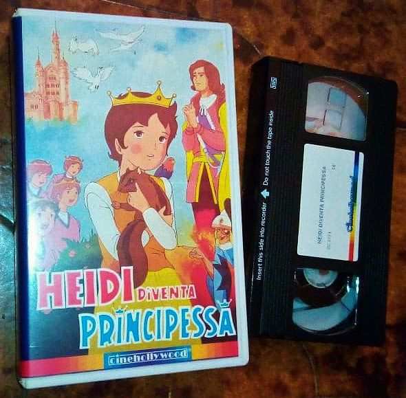 Videocassetta HEIDI DIVENTA PRINCIPESSA - CINEHOLLYWOOD VHS