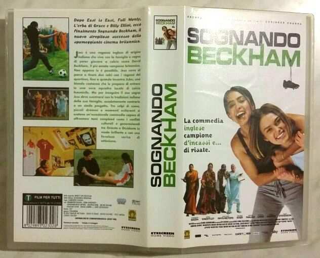 Videocassetta Sognando Beckham di Gurinder Chadha Distribuzione Lucky Red, 2002