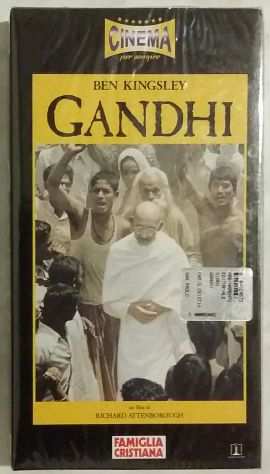 Videocassetta VHS Gandhi con Ben Kingsley Cinema per sempre nuova sigillata