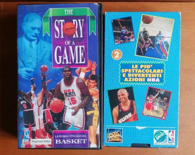 Videocassette Basket NBA