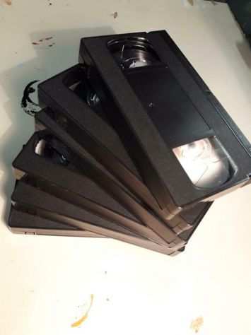 videocassette vhs vergini da 60-90-120-180 minuti
