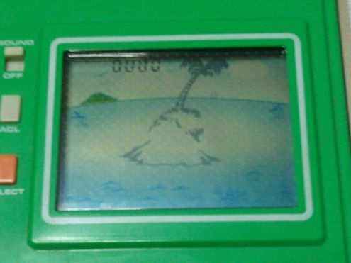 Videogiochi tascabile a cristalli liquidi anni 80