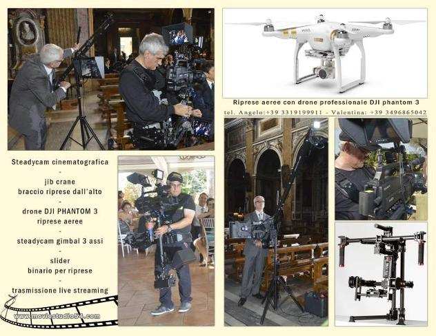 Videomaker - Cameraman - Operatore Video STEADYCAM