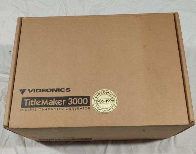 Videonics Titlemaker 3000 Schedasoftware di acquisizione video
