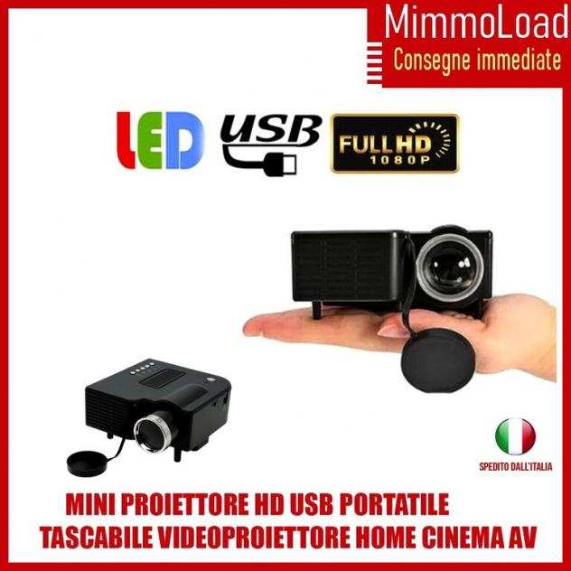 Videoproiettore HD LED Mini proiettore economico