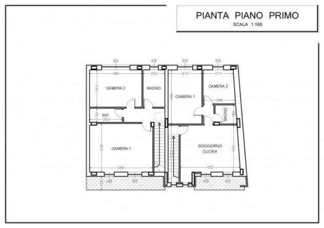 Villa di 110 msup2 con 5 locali e box auto in vendita a Giaveno