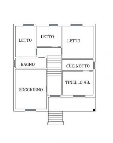 Villa di 140 msup2 con 4 locali e posto auto in vendita a Modena
