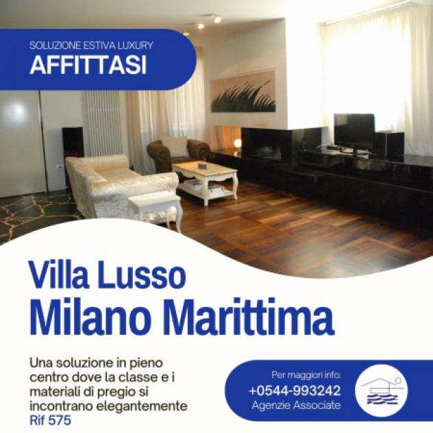 Villa di 240 msup2 con piugrave di 5 locali in affitto a Cervia