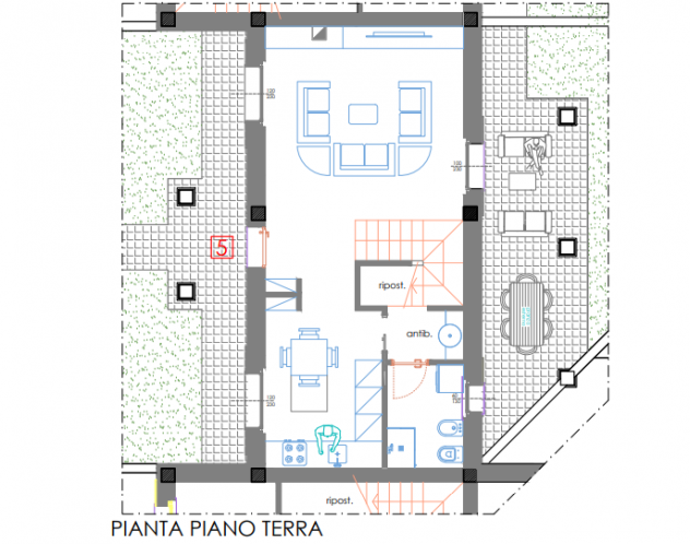 Villa in vendita a Castelnuovo Magra 134 mq Rif 1183049