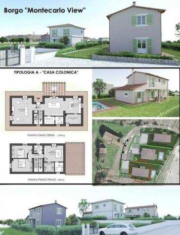 Villa in vendita a San Giuseppe - Montecarlo 180 mq Rif 1083829