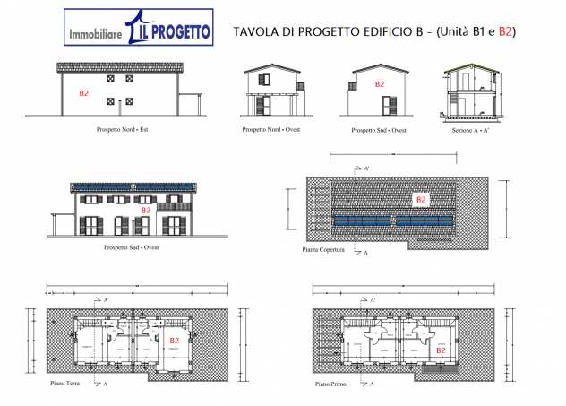 Villetta bifamiliare in vendita a Castelnuovo Magra 110 mq Rif 1143751