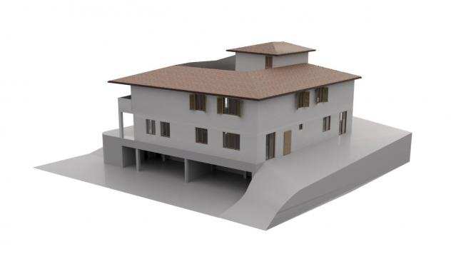 Villetta quadrifamiliare in vendita a Fornacelle - Monteriggioni 185 mq Rif 1235921