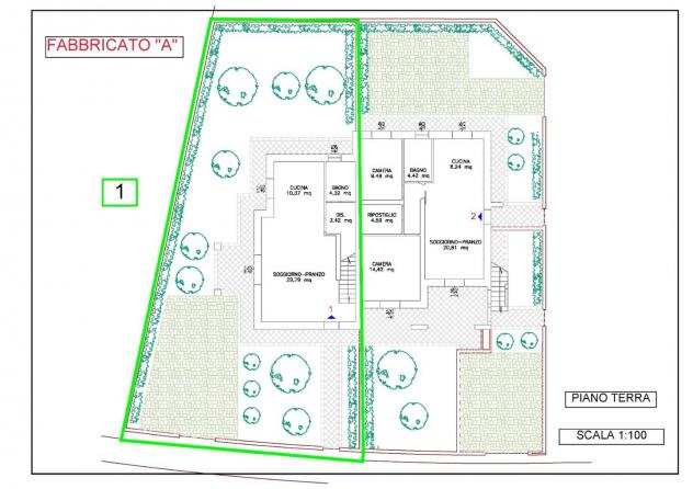 Villetta trifamiliare in vendita a OLTRARNO - Calcinaia 128 mq Rif 1122351