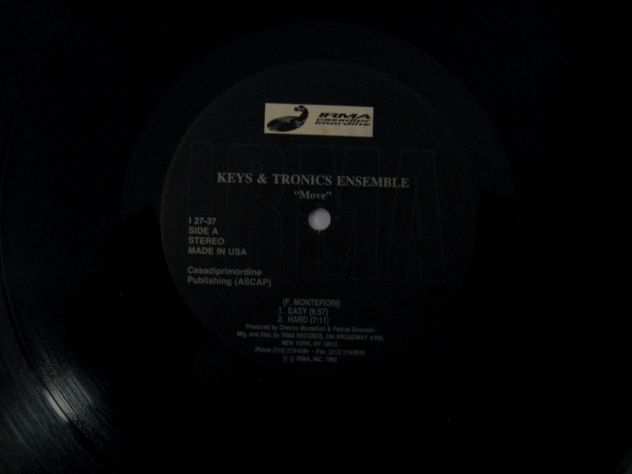 Vinile 12rdquo originale del 1992-Keys amp Tronics Ensemble-Move