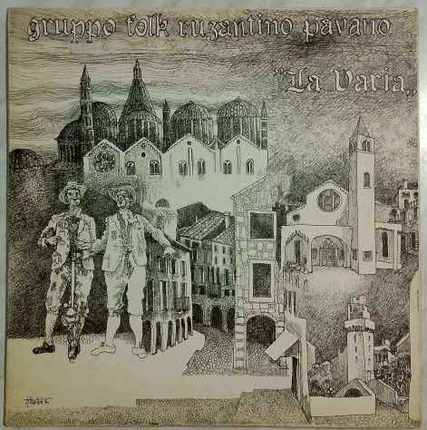 Vinile 33 giri Gruppo Folk Ruzantino Pavano quotLa Variaquot ndash Padova perfetto