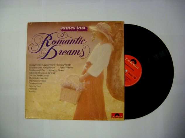 Vinile 33 giri originale del 1980-James Last-Romantic dreams
