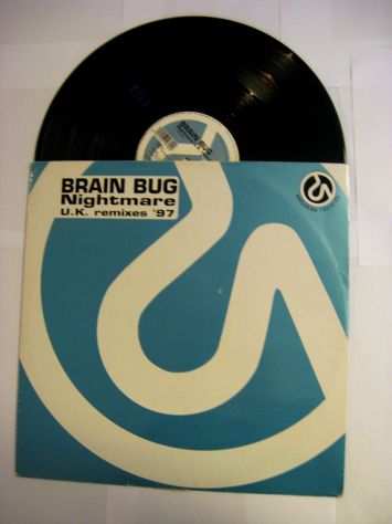 Vinile 33 giri originale del 1997 ndash Brain Bug ndash Nightmare