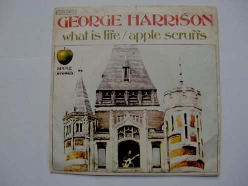 Vinile 45 giri del 1971-George Harrison-What is life