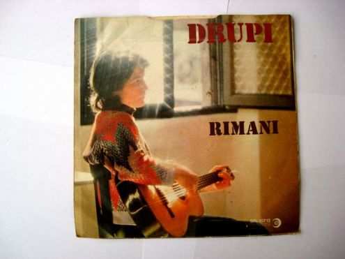 Vinile 45 giri del 1974-Drupi-rimani