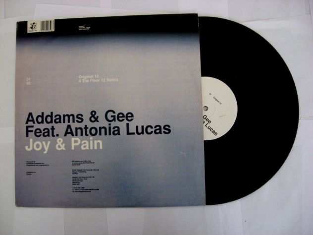 Vinile 45 rpm promo del 1997- Addams amp Gee Feat. Antonia Lucas-Joe amp Pain