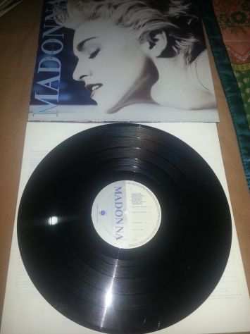 VINILE COME NUOVO,ORIGINALE,COMPLETO,33 GIRIMADONNA quotTRUE BLUEquot 1deg STAMPA ORIG