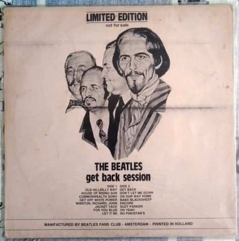VINILE LP The Beatles ndash Get Back Session