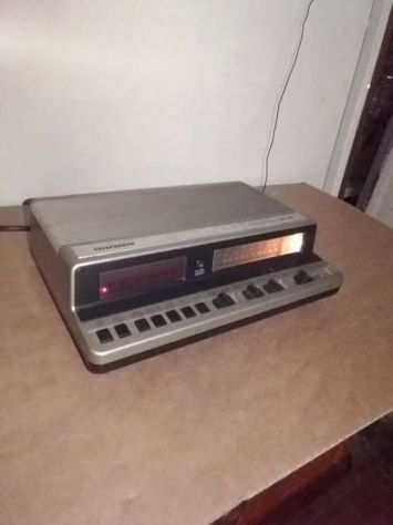 Vintage Telefunken Radio clock EC80, da museo