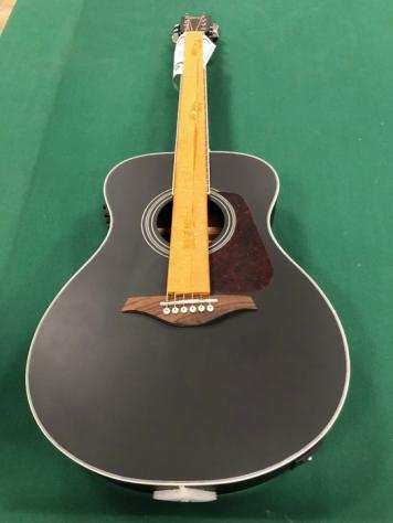 VINTAGE - Ve330 folk Guitar Black - - Chitarra elettroacustica