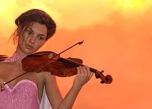 Violinista a Bassano del Grappa