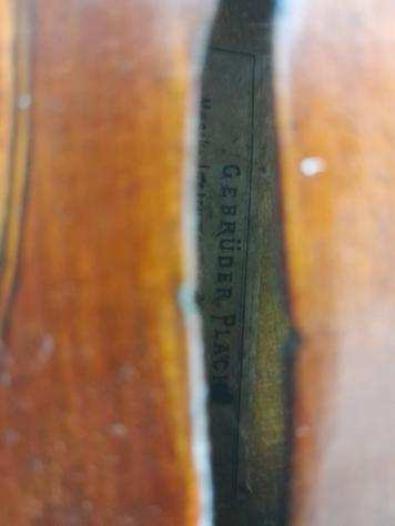 Violino Gebruumlder Plack 1871 - 44 - - Violino