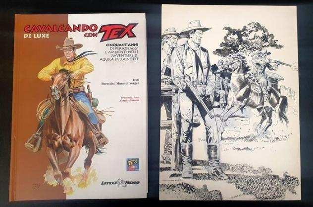 Virgilio, Muzzi - 1 Original drawing - Cavalcando con Tex - quotTex, Kit Carson e Buffalo Billquot