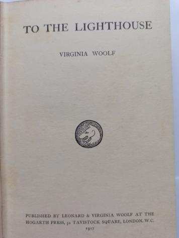 Virginia Woolf - To the Lighthouse - 1927