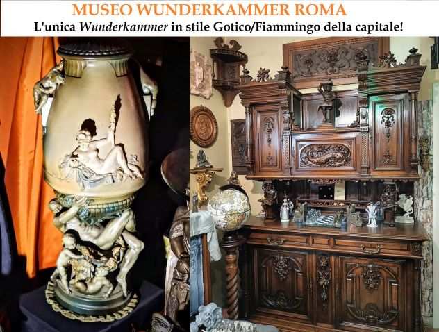 Visite Guidate ogni giorno nel Museo Wunderkammer quotArtificialiaquot a Roma.