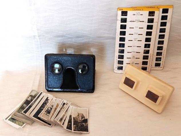 Visore stereoscopico - Camerascope 3D  Stereoscope Lestrade Stereoscopio